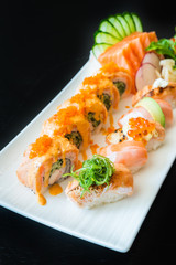 Salmon sushi