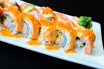 Salmon sushi