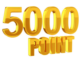 5000 Points