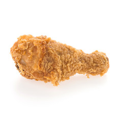 Fried chicken isolated