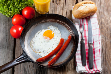 Fried egg.