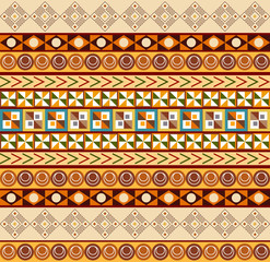 African ornament - seamless pattern
