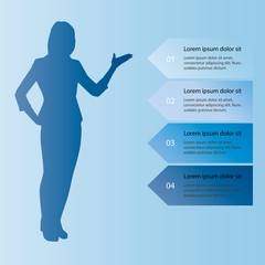 Vector figure presents infographics © michalsanca