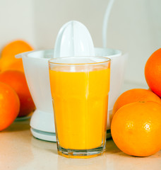  healthy breakfast of orange juice