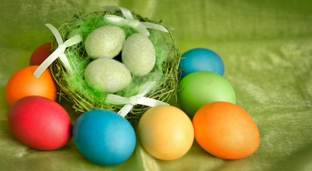 Frohe Ostern, altmodisch