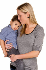 Mutter und Sohn