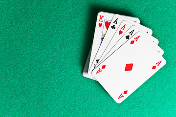 Obraz premium playing cards