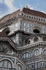 Fototapeta na wymiar Cathédrale Santa Maria del Fiore - Florence - Italie
