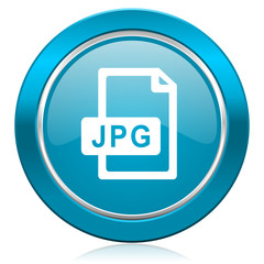 jpg file blue icon