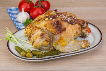 Grilled chicken