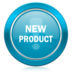 new product blue icon