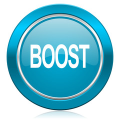 boost blue icon
