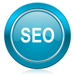 seo blue icon