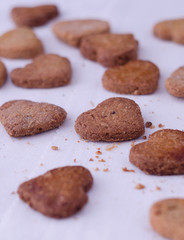 Heart shaped cookies