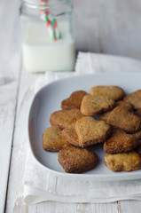 Heart shaped cookies