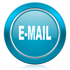 email blue icon