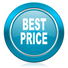 best price blue icon