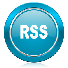 rss blue icon