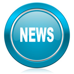 news blue icon