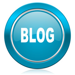 blog blue icon