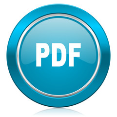 pdf blue icon