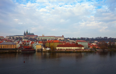 Obraz premium Day view of Prague