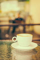 latte coffee cup