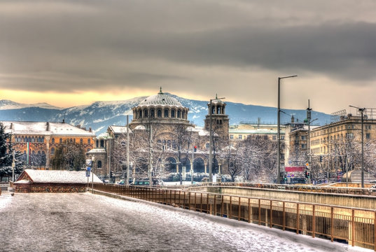 Sveta Nedelya Church in Sofia - Bulgaria