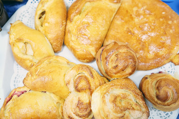 The image of different buns