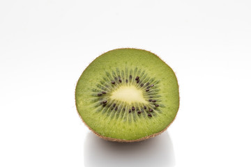 Fototapeta na wymiar kiwi fruit isolated on white 