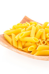 Pasta isolated on white background