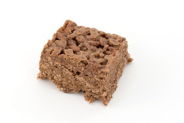 puffed rice and chocolate