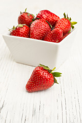 Strawberries in a Bowl