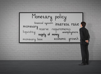 Fototapeta na wymiar monetary policy