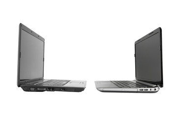laptop isolated on white background