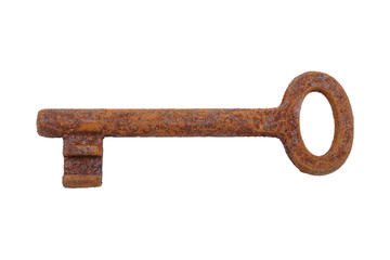 Old rusty key