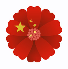 Flag flower China