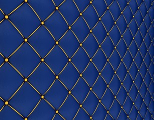 Fototapeta premium blue leather