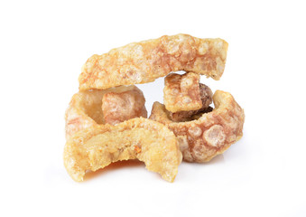 Pork rind Pork scratchings Pork crackling in Thailan