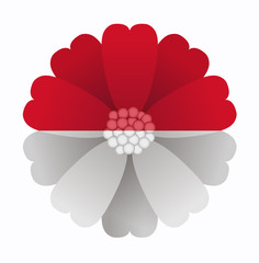 Flag flower Monaco