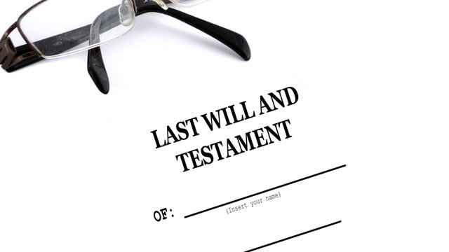 last will and testament