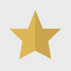 Fototapeta premium Star Shape Success Superstar Victory Winning Vector Concept