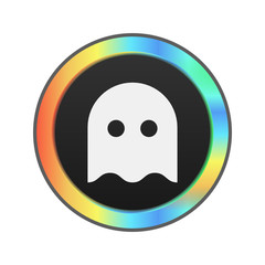 Fototapeta premium Colorful Web Button