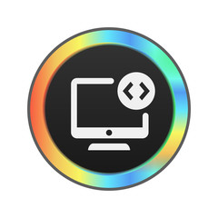 Colorful Web Button