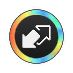 Colorful Web Button