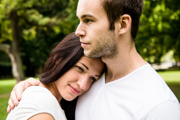 Young couple in love together