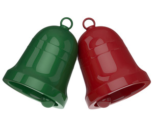 Green and red bells