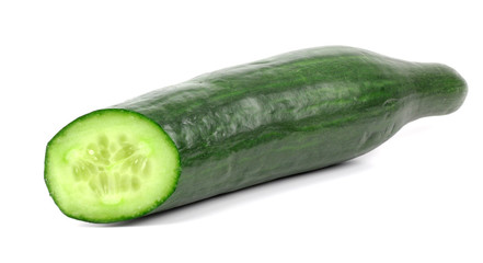 cucumber isolated on white background