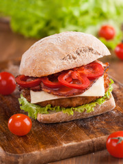 Chicken burger