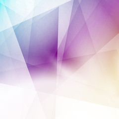 Modern triangular structure crystal background